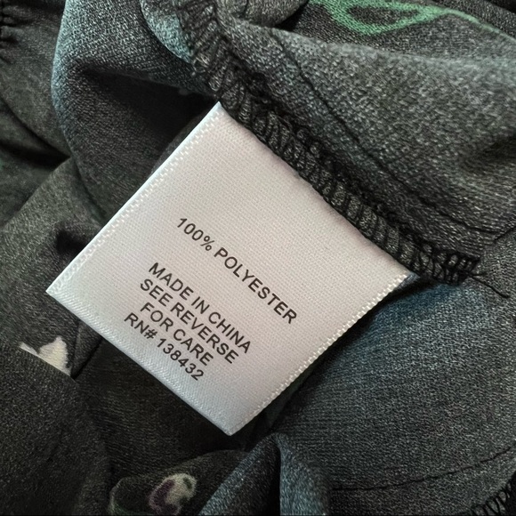 NWT MODCLOTH Floral 70s Tie Waist Button Front High Rise‎ Wide Leg Jumpsuit XXS - Picture 8 of 9